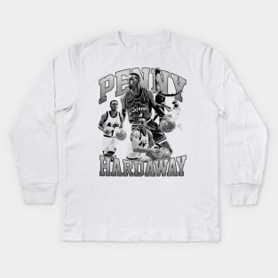 Penny Hardaway(Basketball Coach) Kids Long Sleeve T-Shirt